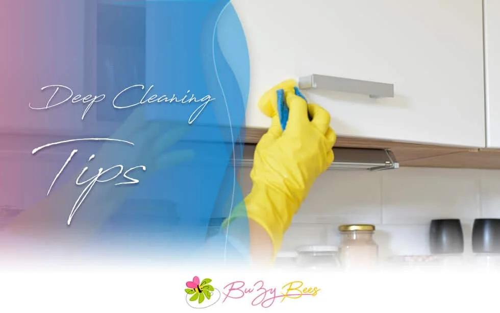 Professional deep cleaning a living room in Glasgow home