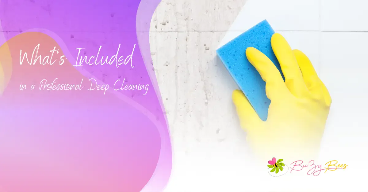 Professional deep cleaning team working in Glasgow home